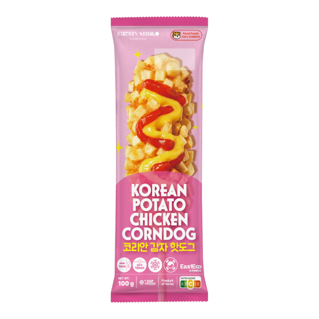 KITCHEN SEOUL Korean Potato Chicken Corndog 100g (Frozen) (Case 24)
