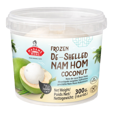 CITY FRESH De-Shelled Nam Hom Coconut (Aromatic Young Coconut) 300g (Case 12)