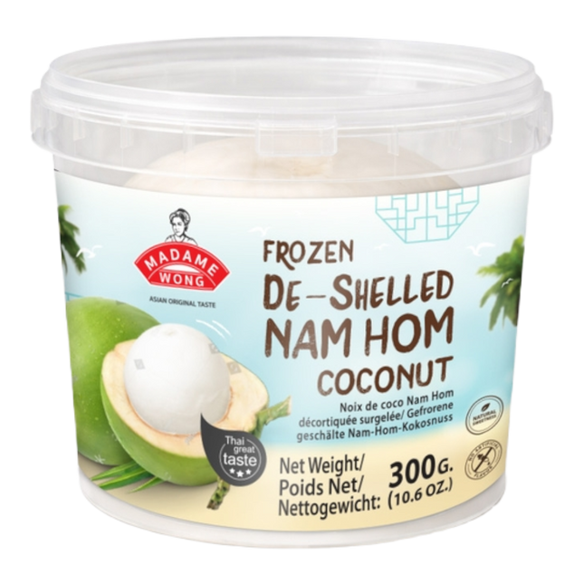 CITY FRESH De-Shelled Nam Hom Coconut (Aromatic Young Coconut) 300g (Case 12)