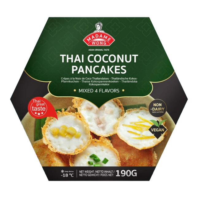 MADAME WONG Thai Coconut Pancakes 190g (Case 12)