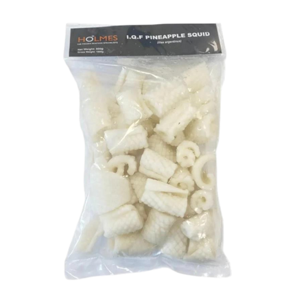 HOLMES IQF Pineapple Squid (800g net) 1kg (Chilled) (Case 10)