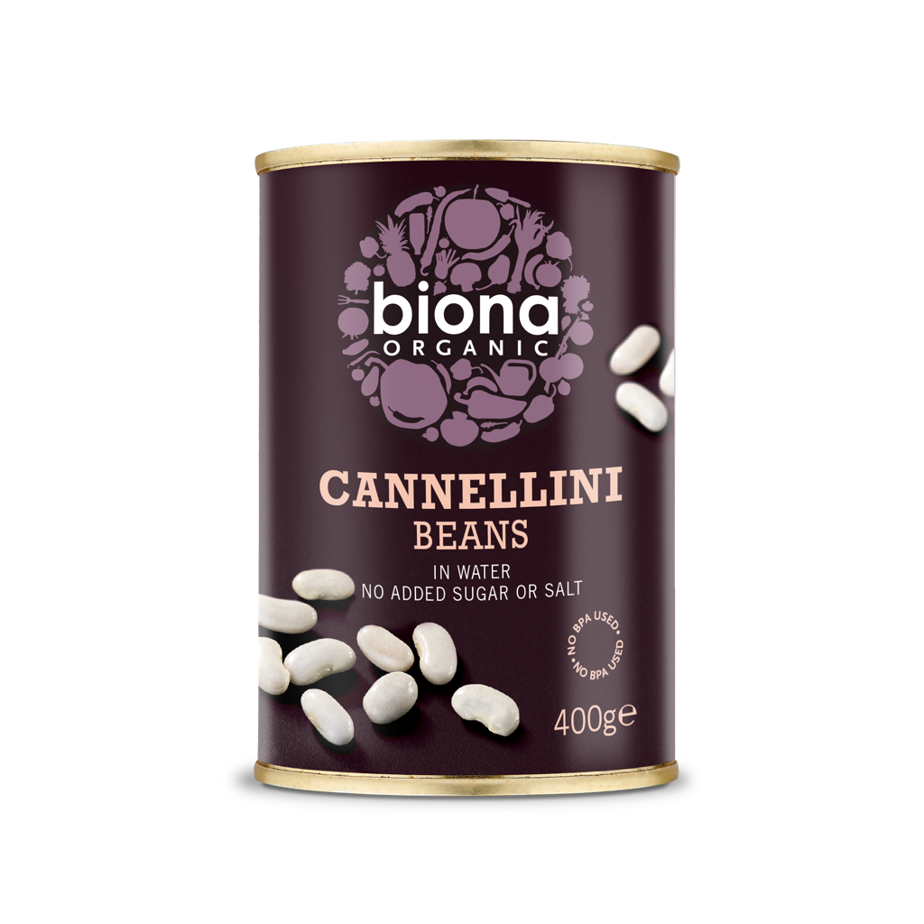 BIONA Organic Cannellini Beans 400g - Longdan Online Supermarket