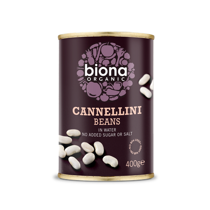 BIONA Organic Cannellini Beans 400g - Longdan Online Supermarket