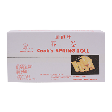 Cooks Mini Spring Rolls (Frozen) - Longdan Online Supermarket