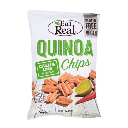 EAT REAL Quinoa Chips Chilli Lime 80g - Longdan Online Supermarket