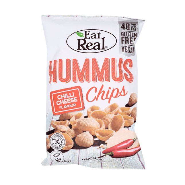 EAT REAL Hummus Chilli Cheese 135g - Longdan Online Supermarket