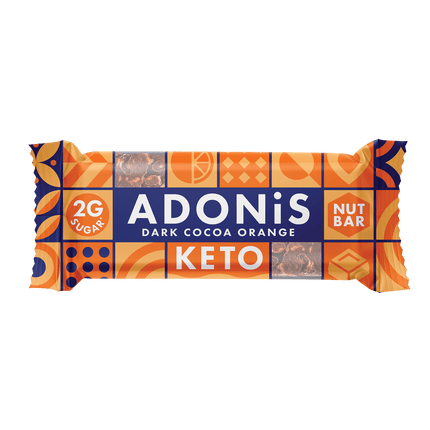 Adonis Keto Chocolate Orange Nut Bar 35g - Longdan Official Online Store