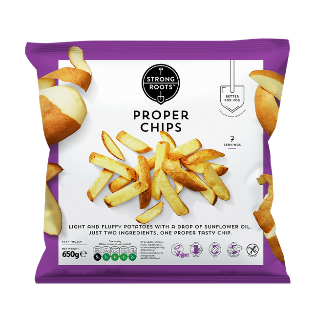 STRONG ROOTS Proper Chips 650g (Frozen) - Longdan Official Online Store