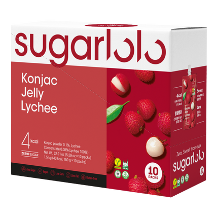 SUGARLOLO Jelly Drink Lychee 150g (Case 40)