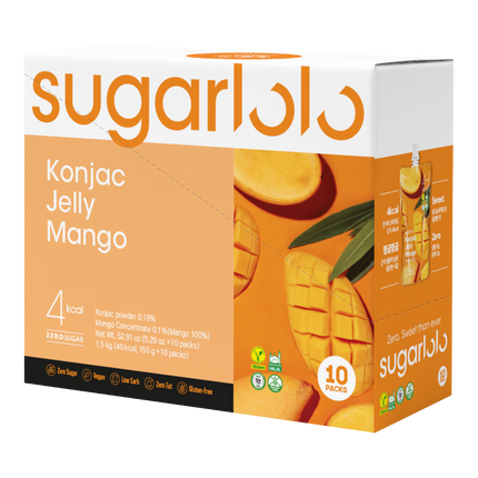 SUGARLOLO Jelly Drink Mango 150g (Case 40)
