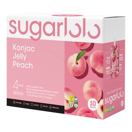 SUGARLOLO Jelly Drink Peach 150g (Case 40)