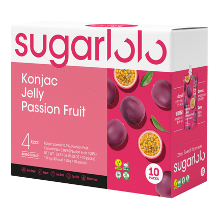 SUGARLOLO Jelly Drink Passion Fruit 150g (Case 40)