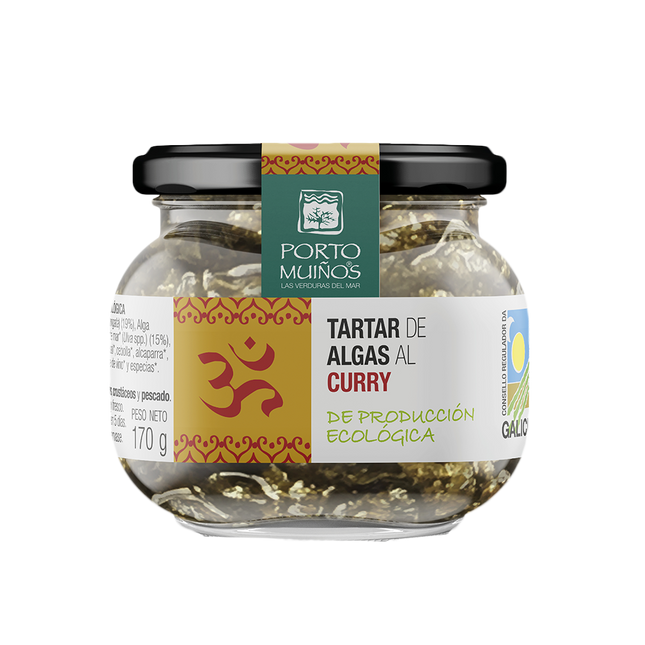 Porto Muinos Organic Seaweed Tartar with Curry 170g - Longdan Official Online Store