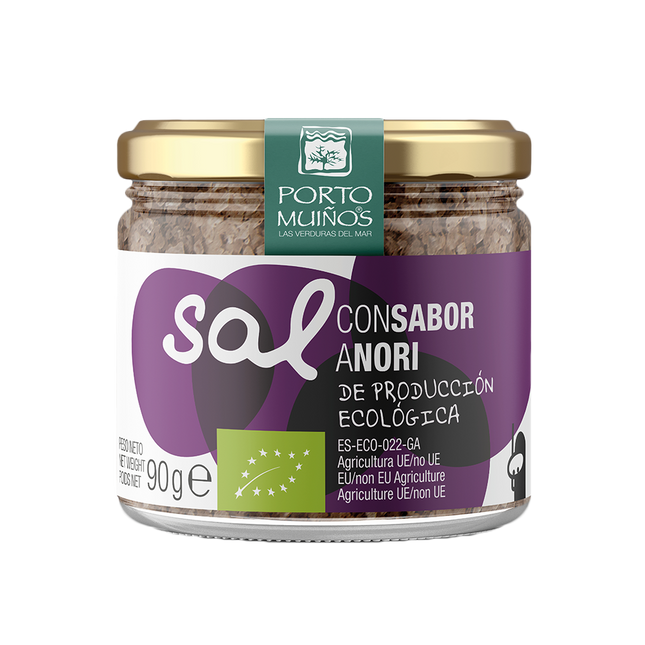 Porto Muinos Organic Salt with Nori Seaweed 90g - Longdan Official Online Store