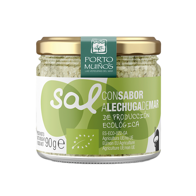 Porto Muinos Organic Salt with Sea Lettuce 90g - Longdan Official Online Store