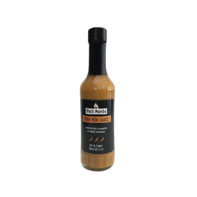 Black Mamba Peri-Peri Pepper Sauce 180 ml - Longdan Official Online Store