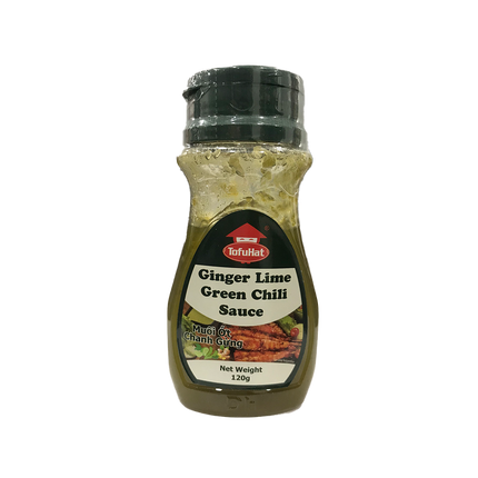 Tofuhat Ginger Lime Green Chili Sauce 120g (Case 24)