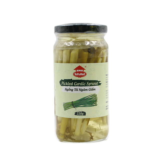 Tofuhat Pickled Garlic Sprout 220g - Longdan Official Online Store