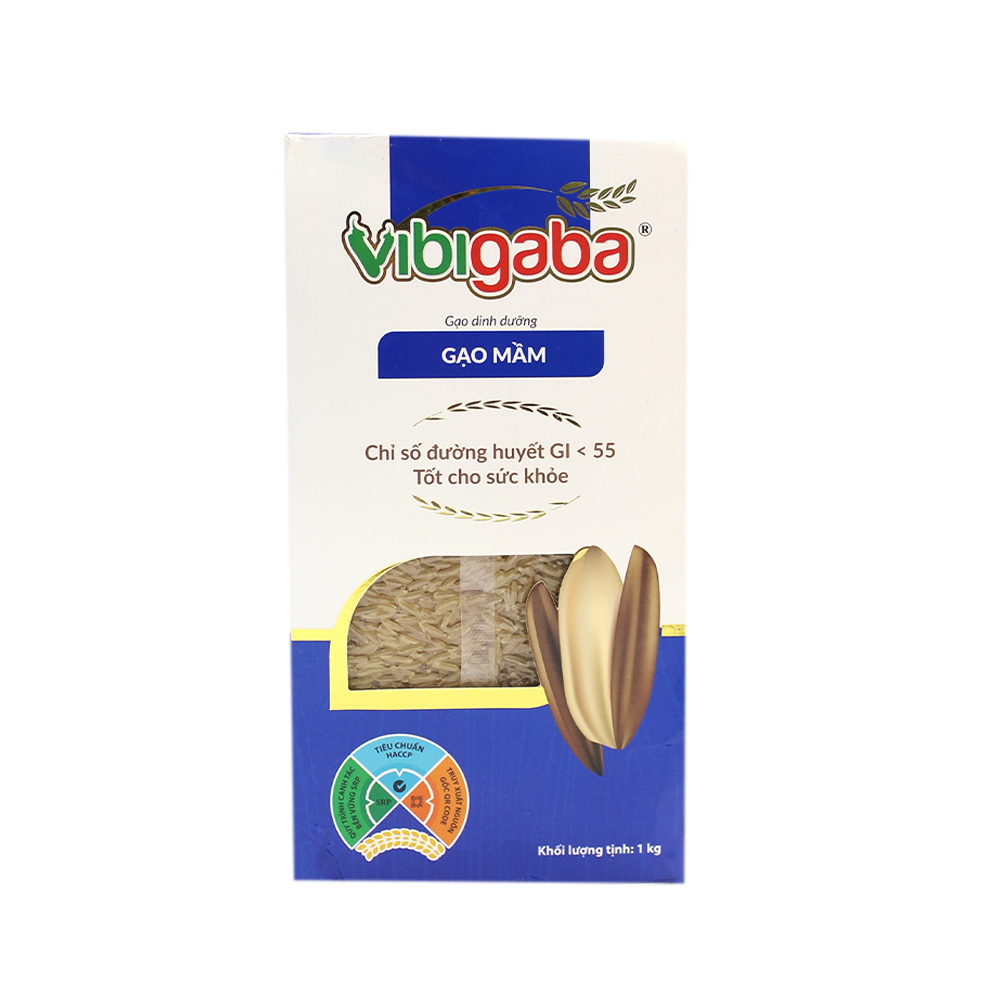 Vibigaba Sprouted Brown Rice 1kg - Longdan Official