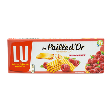 LU Strawberry wafer Paille d'or 170g - Longdan Official Online Store