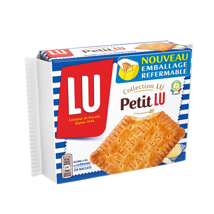 LU Petit Lu Britany Shortbreads with Guerande salt 200g - Longdan Official Online Store