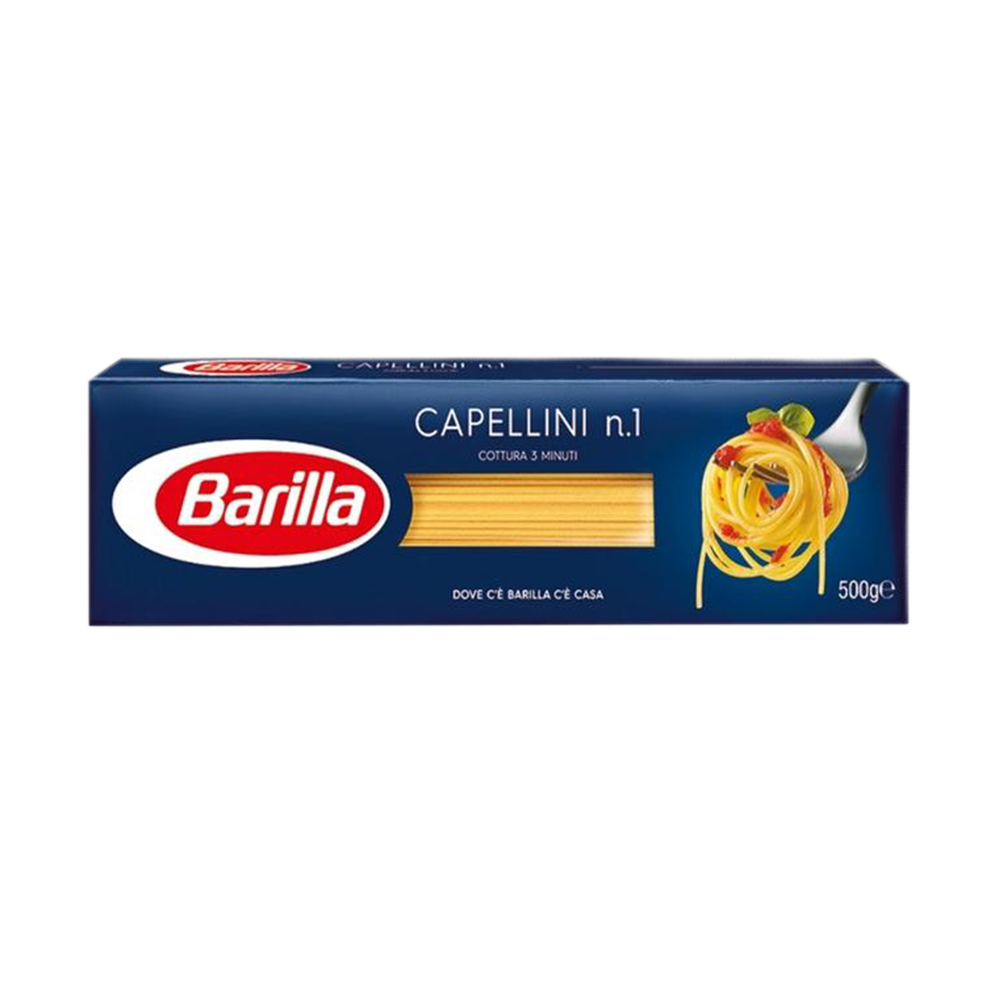 BARILLA Capellini Pasta No.1 500G - Longdan Official Online Store