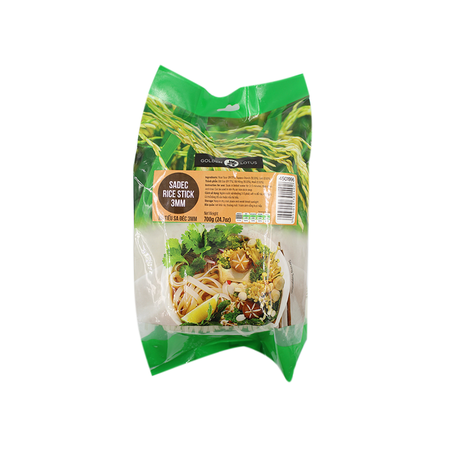 Golden Lotus Sadec Rice Stick 3mm 700g (Case 12)