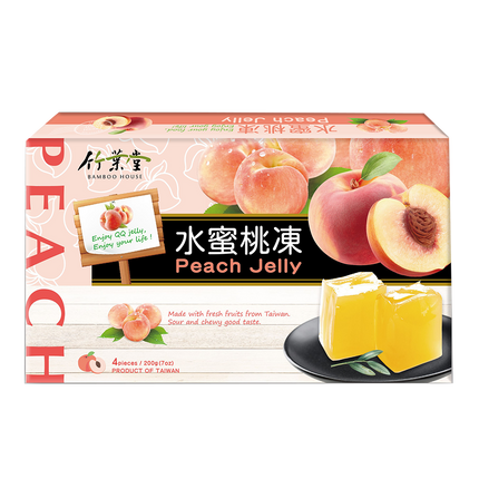 Bamboo House Peach Jelly 200g (Case 30)