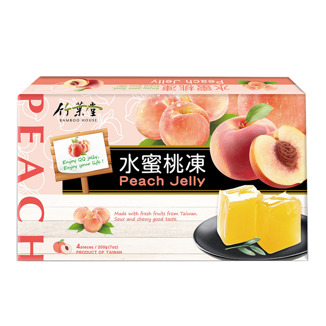 Bamboo House Peach Jelly 200g (Case 30)