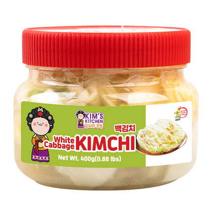 KIM'S KITCHEN White Cabbage Kimchi 400g (Case 12)