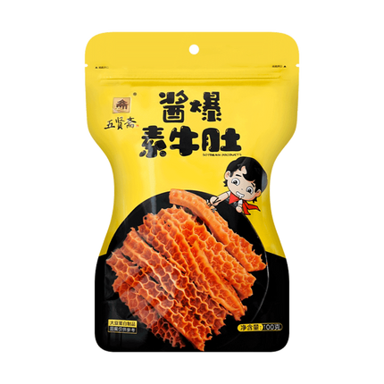 WUXIANZHAI Vegetarian Tripe - Braised 100g (Case 25)