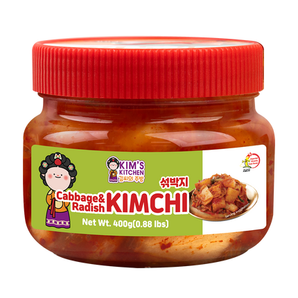 KIM'S KITCHEN Mixed Cabbage & Radish 400g (Case 12)