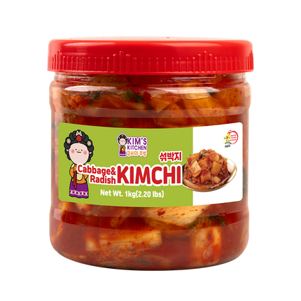 KIM'S KITCHEN Mixed Cabbage & Radish 1KG (Case 8)