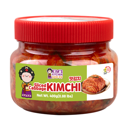 KIM'S KITCHEN Sliced Cabbage Kimchi 400g (Case 12)
