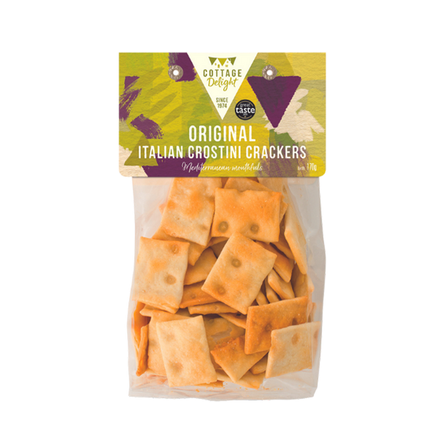COTTAGE DELIGHT Original Italian Crostini Crackers 170g - Longdan Official