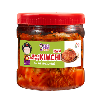 KIM'S KITCHEN Sliced Cabbage Kimchi 1KG (Case 8)