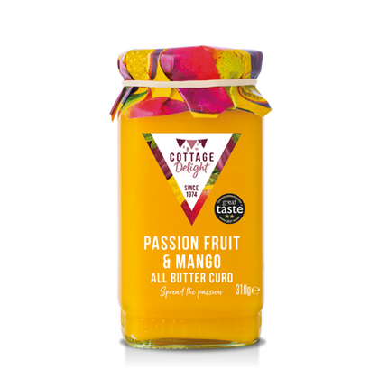 COTTAGE DELIGHT Passion Fruit & Mango All Butter Curd 310g - Longdan Official