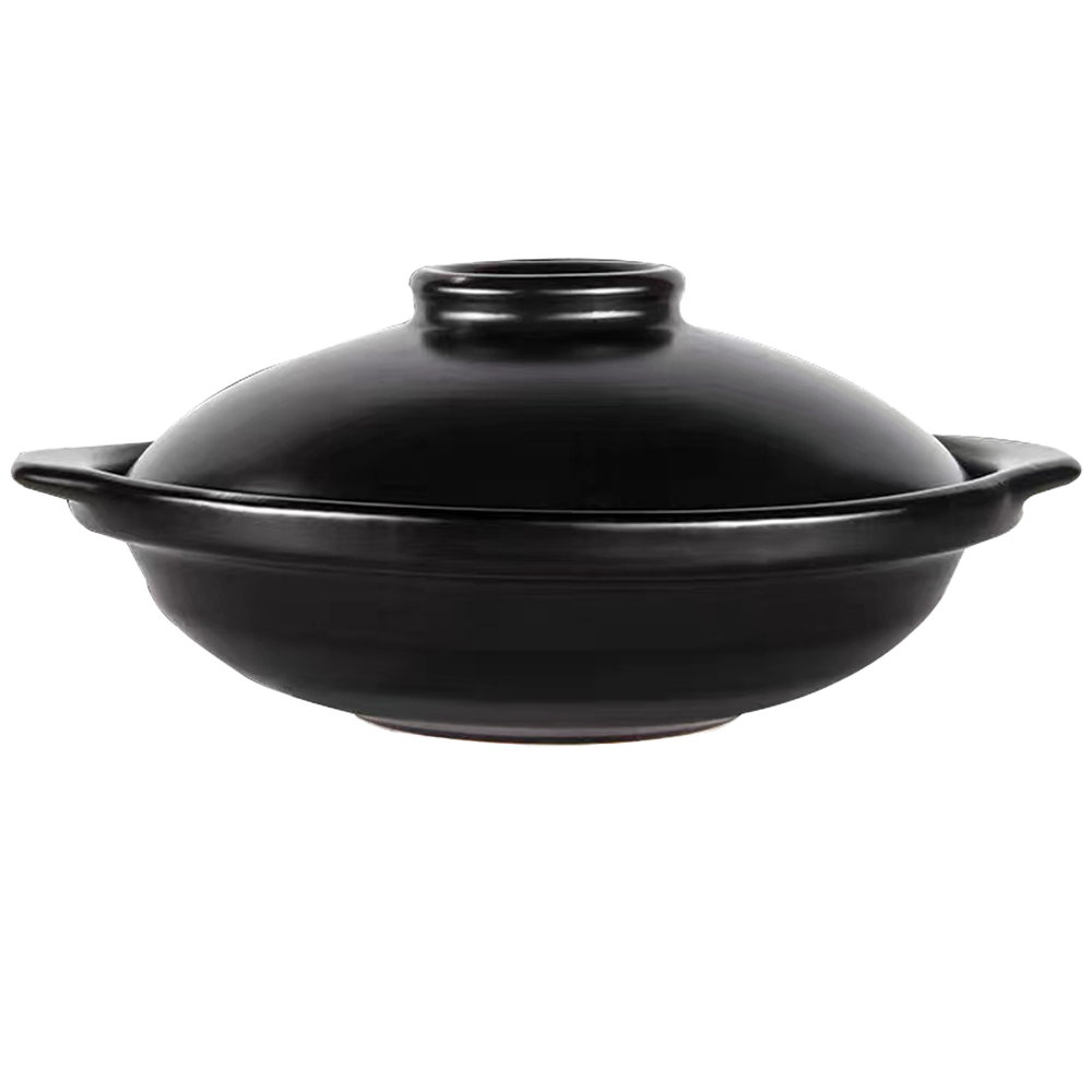 KANG SHU Black Light Pot 24 x 7cm, 1300ml (Case 12)