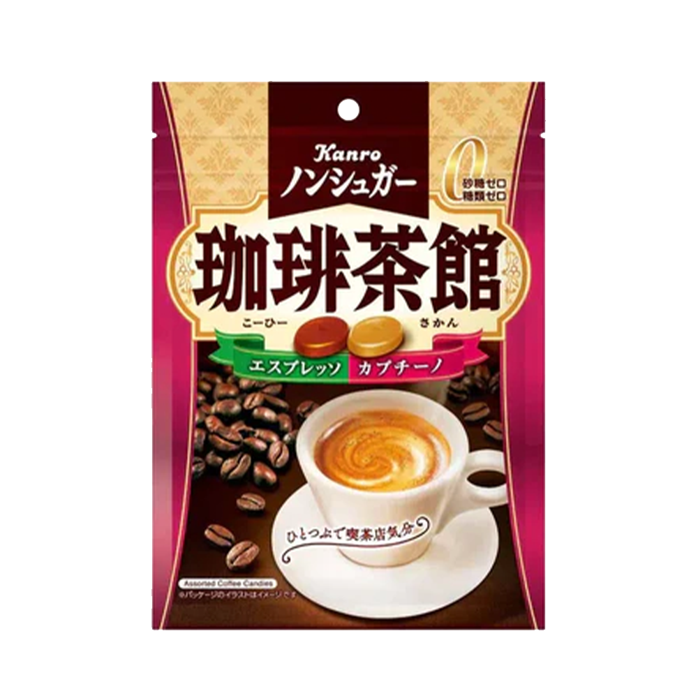 KANRO No Sugar Coffee Candy 72g (Case 6)