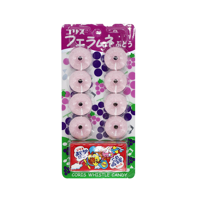 CORIS Whistle Ramune Candy Grape Flavour 22g (Case 20)
