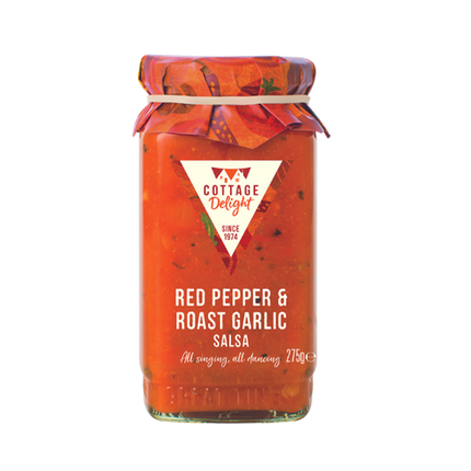 COTTAGE DELIGHT Red Pepper & Roast Garlic Salsa 275g - Longdan Official