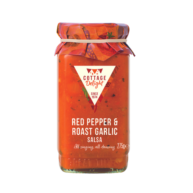 COTTAGE DELIGHT Red Pepper & Roast Garlic Salsa 275g - Longdan Official