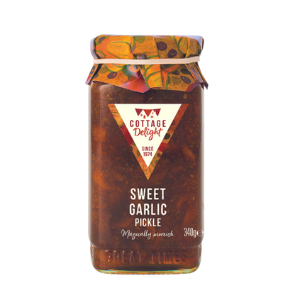 COTTAGE DELIGHT Sweet Garlic Pickle 340g - Longdan Official