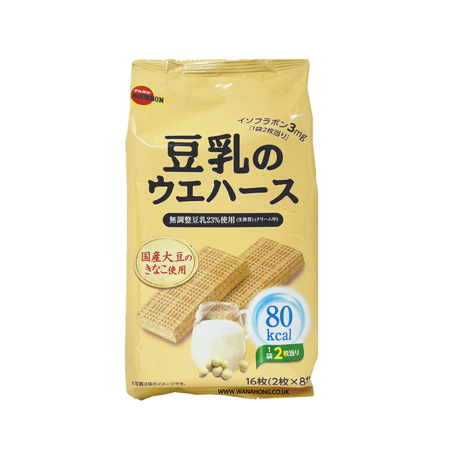 BOURBON Soy Milk Wafers 112.8g (Case 24)