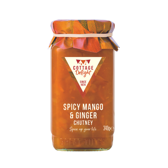 COTTAGE DELIGHT Spicy Mango & Ginger Chutney 340g - Longdan Official