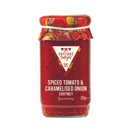 COTTAGE DELIGHT Spiced Tomato & Caramelised Onion Chutney 320g - Longdan Official