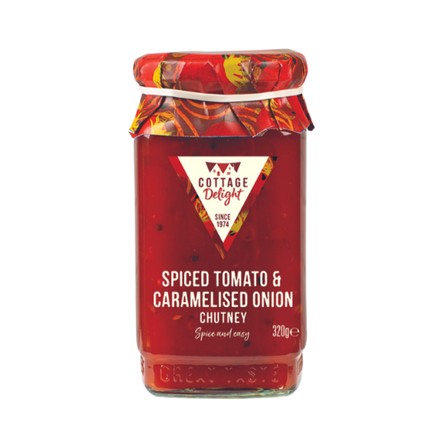 COTTAGE DELIGHT Spiced Tomato & Caramelised Onion Chutney 320g - Longdan Official