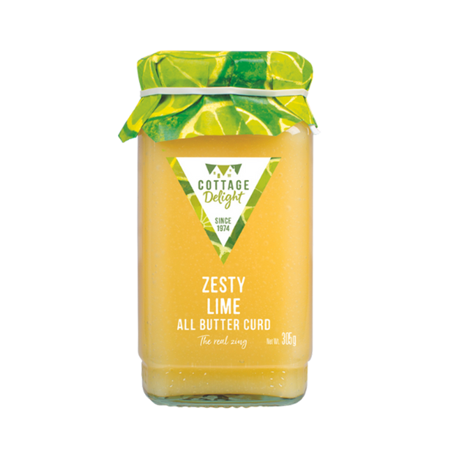 COTTAGE DELIGHT Zesty Lime All Butter Curd 305g - Longdan Official