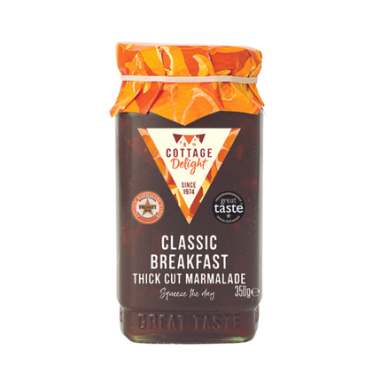 COTTAGE DELIGHT Classic Breakfast Thick Cut Marmalade 350g - Longdan Official