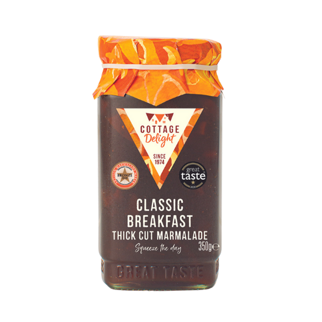 COTTAGE DELIGHT Classic Breakfast Thick Cut Marmalade 350g - Longdan Official